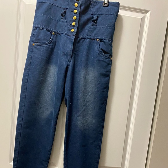 Women's High Waist Jeans - Picture 2 of 4